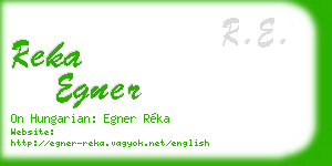 reka egner business card